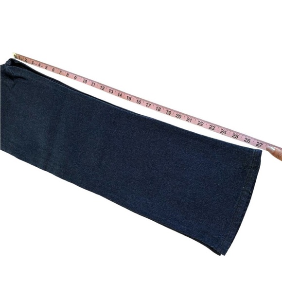 Revolve Boyish The Mikey La Strata Rinse High Rise Wide Leg Jeans Size 27 - Picture 9 of 9